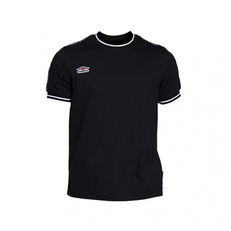 REMERA INFILLED TAPE Black