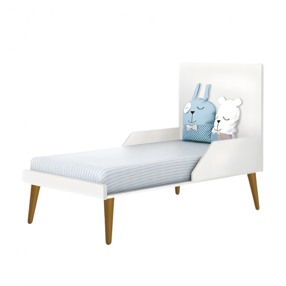 Cuna Convertible Bebé - Theo Blanco