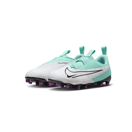 Championes Nike Jr. Phantom GX Academy Turquoise & White