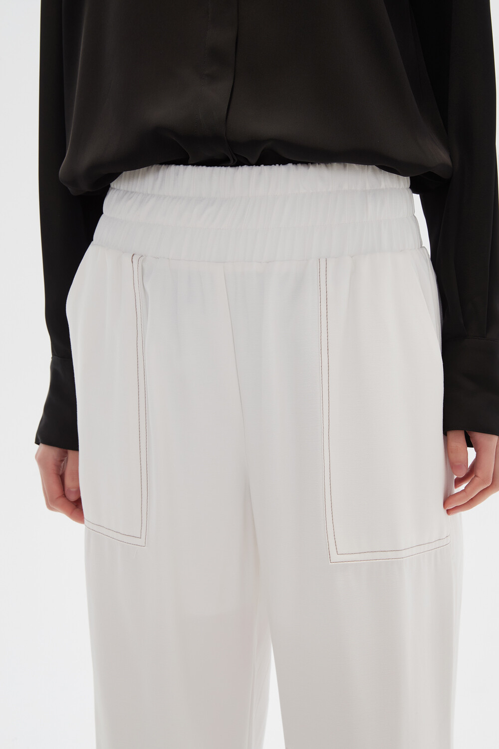 Pantalon Crescent Marfil / Off White