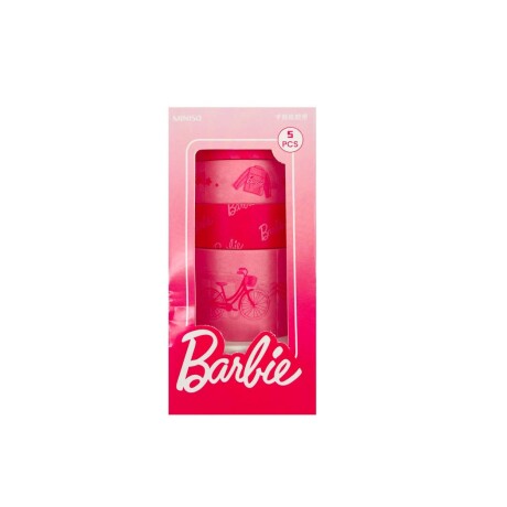 Cinta decorativa Barbie 5pcs fucsia