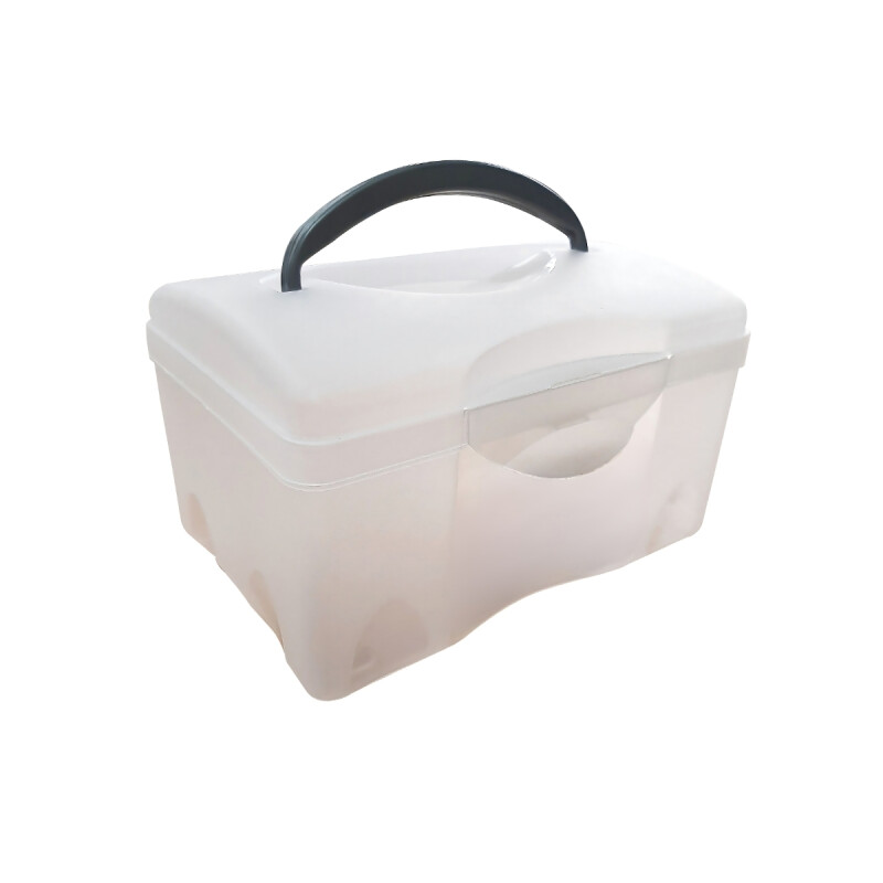 Caja organizadora 12 x 16 x 21 cm TRANSPARENTE