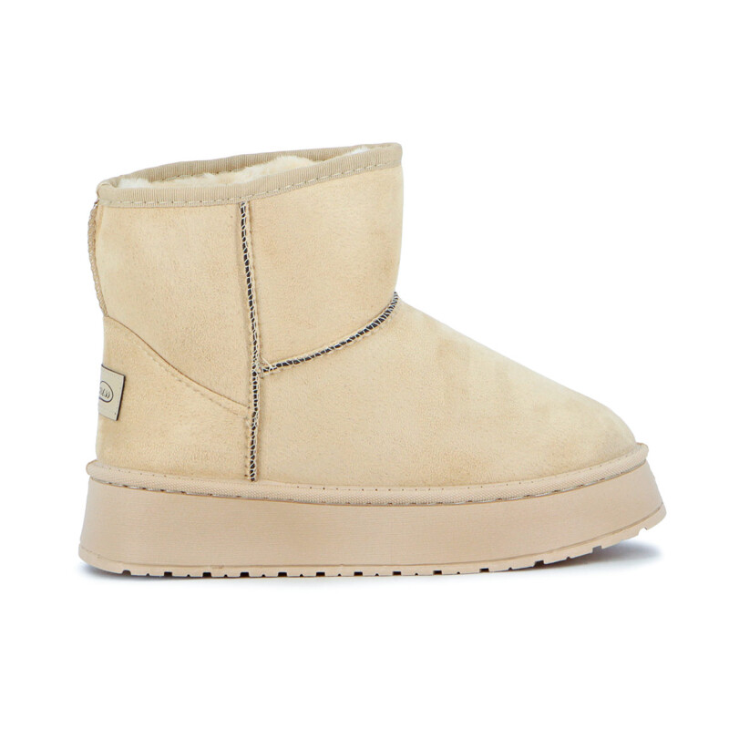 Bota Darkness Mujer Beige