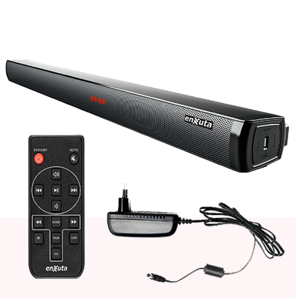BARRA DE SONIDO ENXUTA BSENX2940 c/Bluetooth -400W - Sin color 