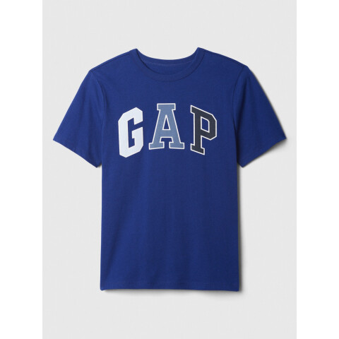 V-FALL LOGO TEE BELLWETHER BLUE 193943