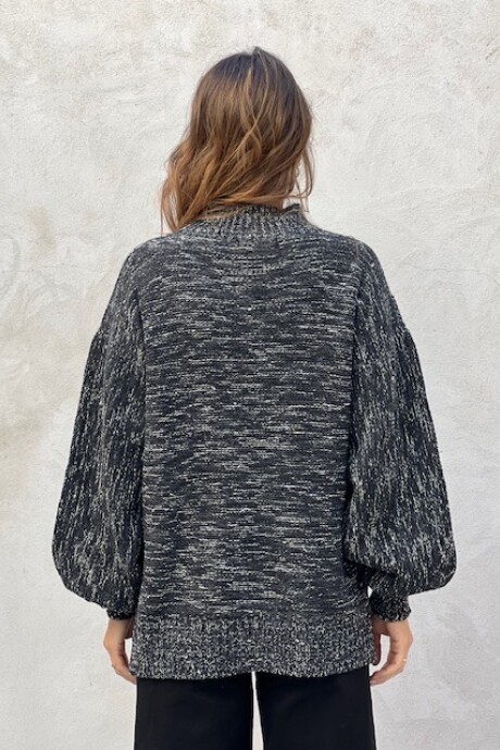 SWEATER EDDA GRIS OSCURO