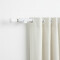 Barrote cortina metal Jade 2m + 2 soportes BLANCO