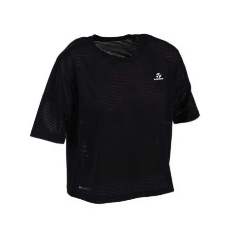 T-SHIRT MC WMN TRNG AIR verde wave gradi NEGRO