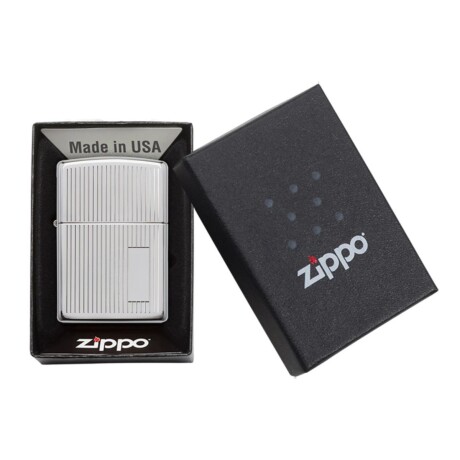 Encendedor Zippo Rayas Plata - 350 Encendedor Zippo Rayas Plata - 350