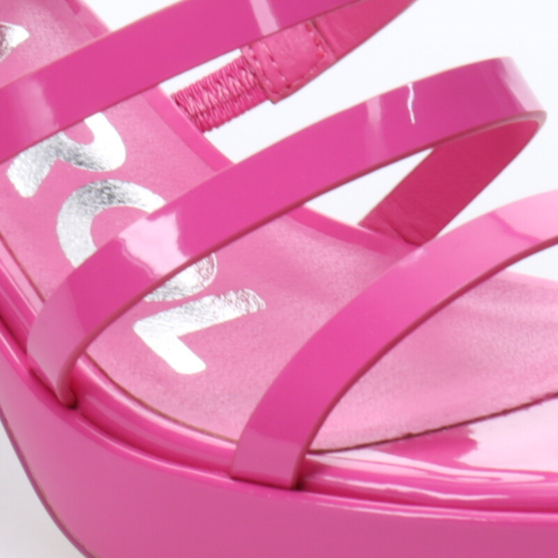 Sandalias de Mujer Miss Carol RAQCHI Fucsia (Charol)