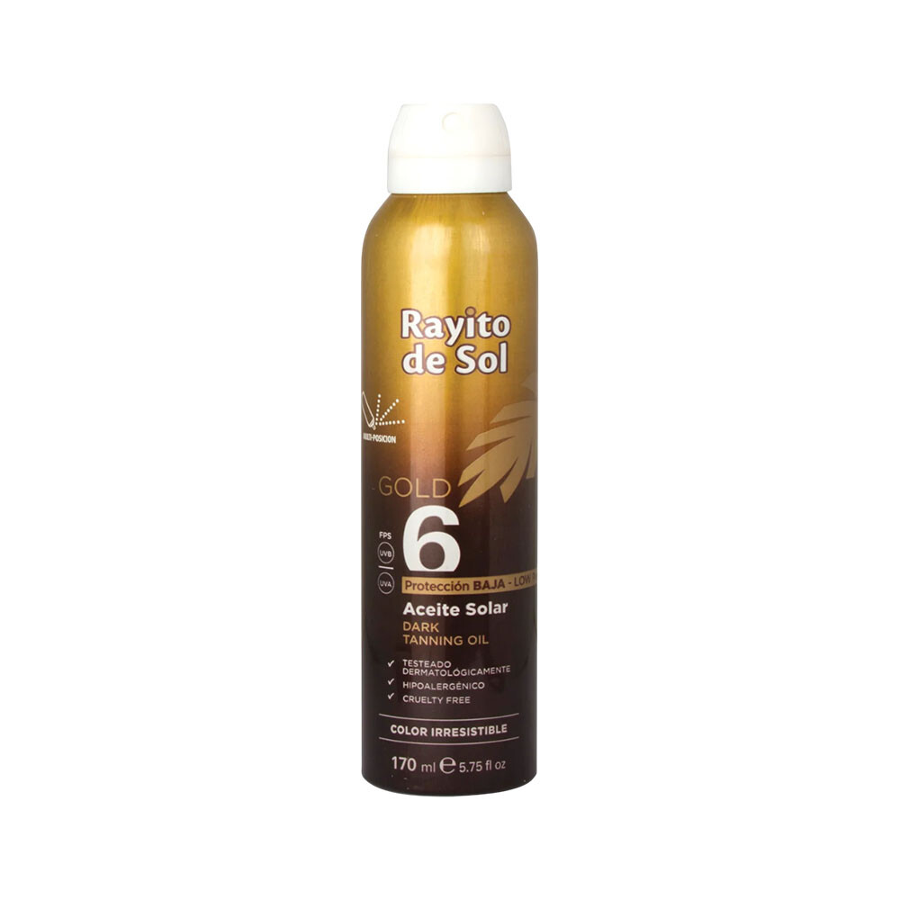 RAYITO D.SOL ACEITE BRONCEADOR FPS 6 X 1 única