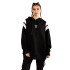 Canguro Unisex Tiffosi Sleeve Cut Negro - Blanco