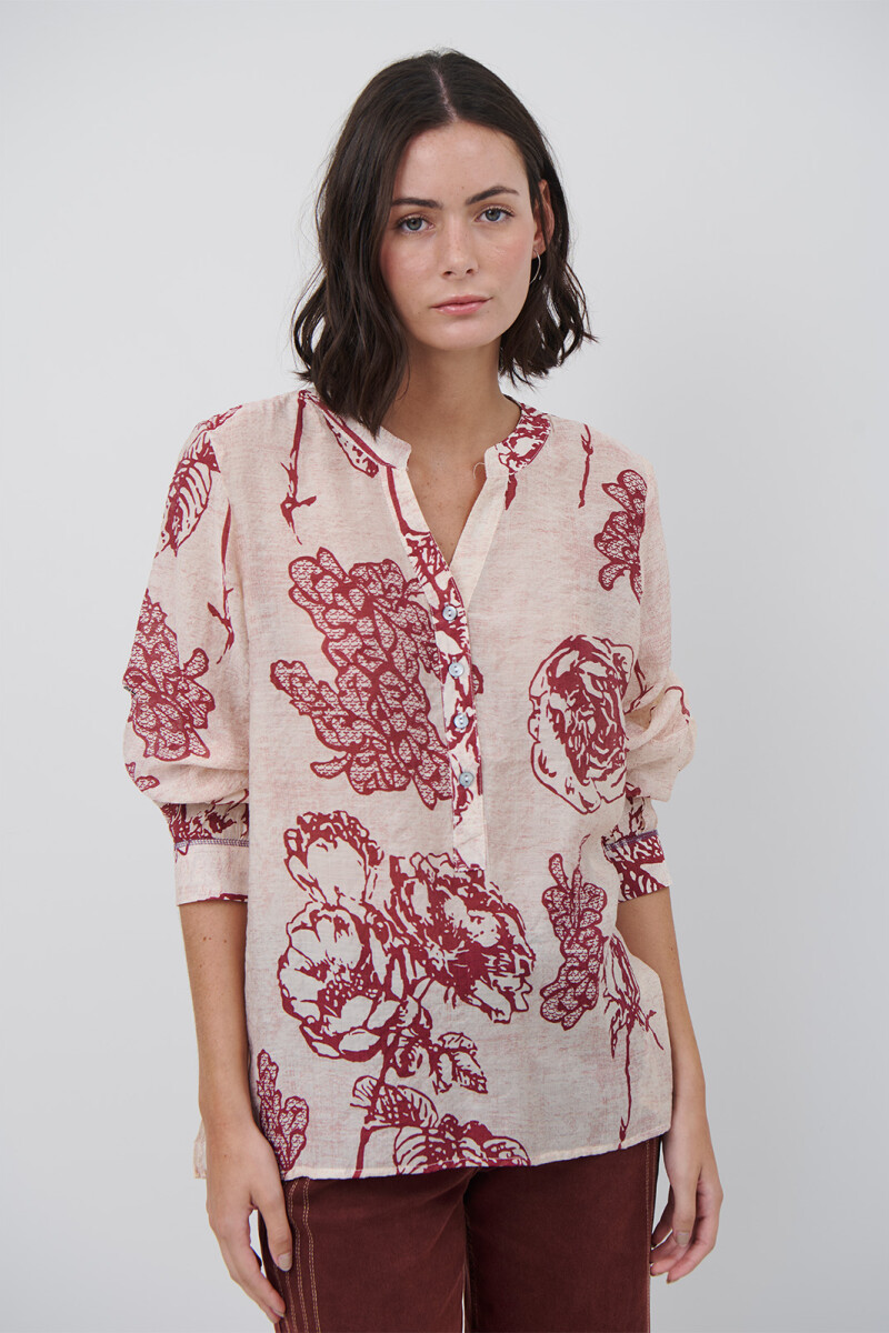 CAMISA JULIA RED ROJA