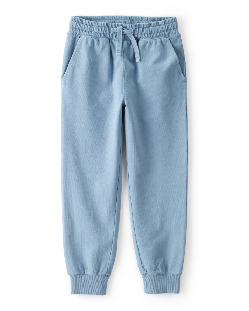 Pantalón deportivo de algodón, azul 