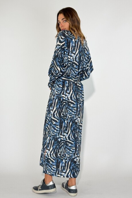 VESTIDO MORGAN Azul