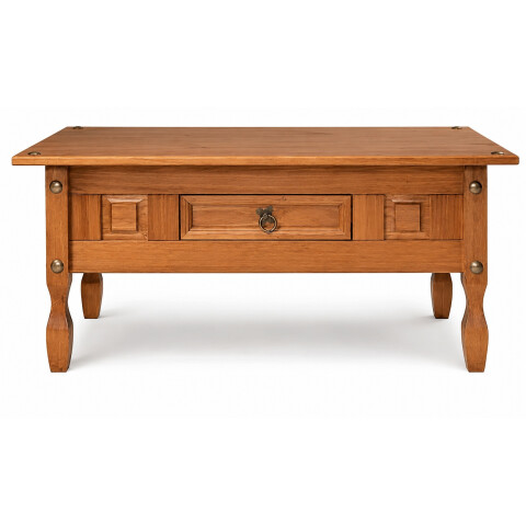 MESA DE LIVING CORONA 1 CAJON CARAMELO MESA DE LIVING CORONA 1 CAJON CARAMELO
