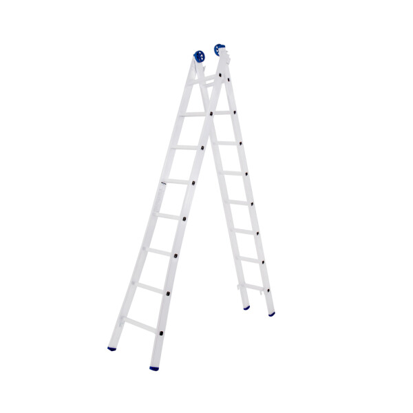 ESCALERA ALUMINIO EXTENSIBLE 2X8 METAL