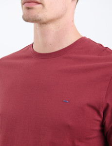 520658 T-SHIRT HARRINGTON LABEL Bordo
