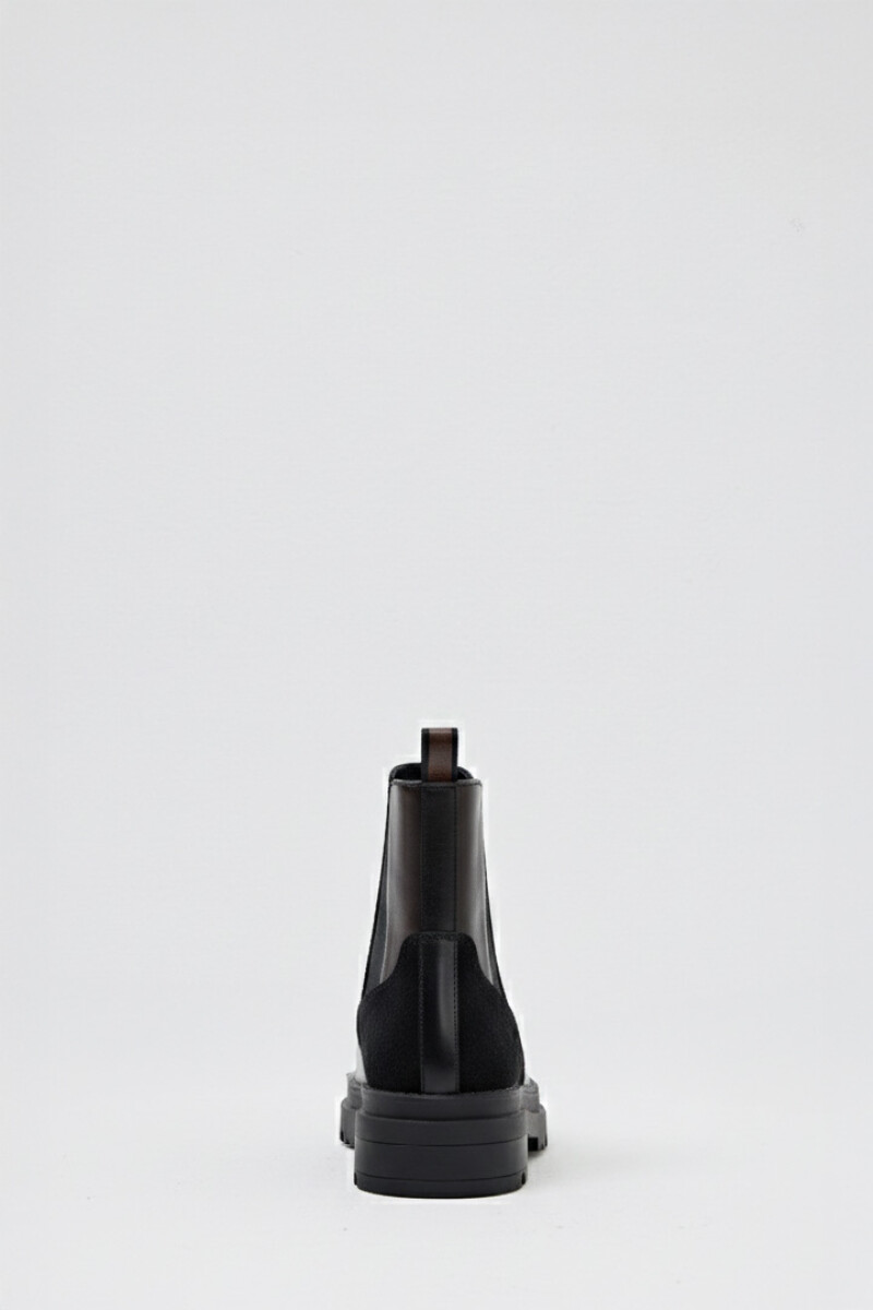 Bota combinada negro