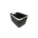 CESTO CANASTO ORGANIZADOR CALADO 31,2X21,5X17,7CM CESTO CANASTO ORGANIZADOR CALADO 31,2X21,5X17,7CM