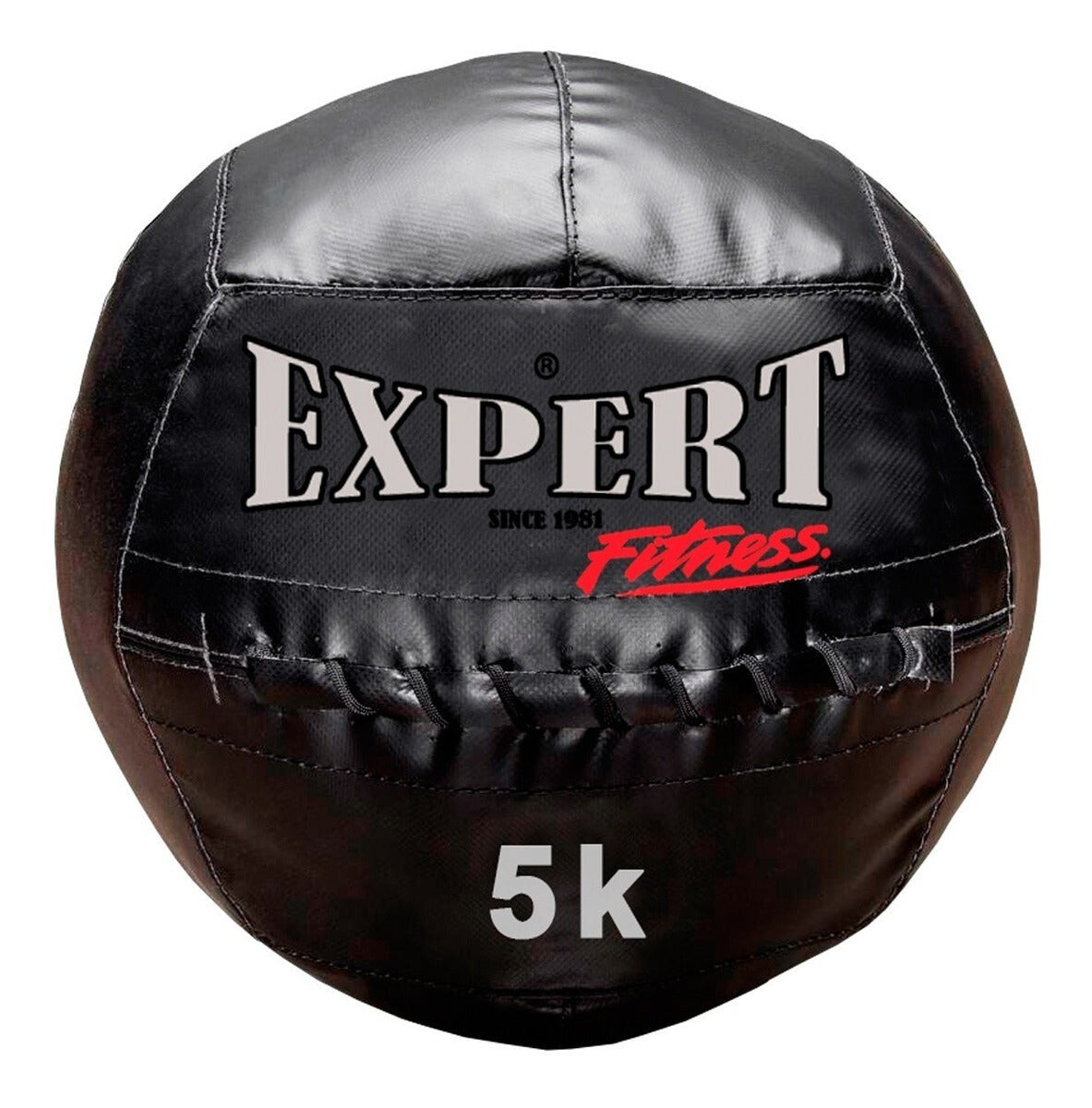 Pelota Medicinal 5kg Cuero Medicine Ball Balón Peso - Fit009002-5k 