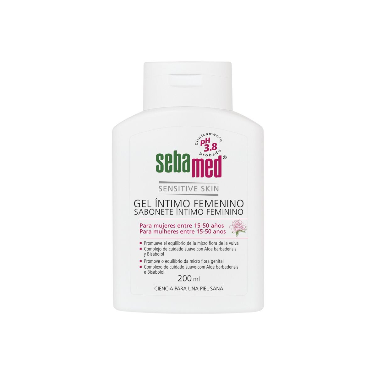 SEBAMED GEL GEL INTIMO FEMENINO 200 ML. 