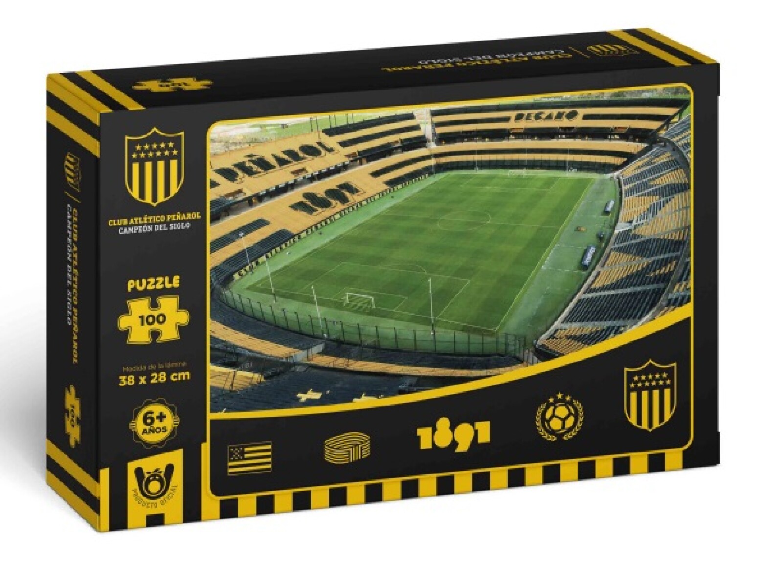 Puzzle 100 piezas Futbol Peñarol 