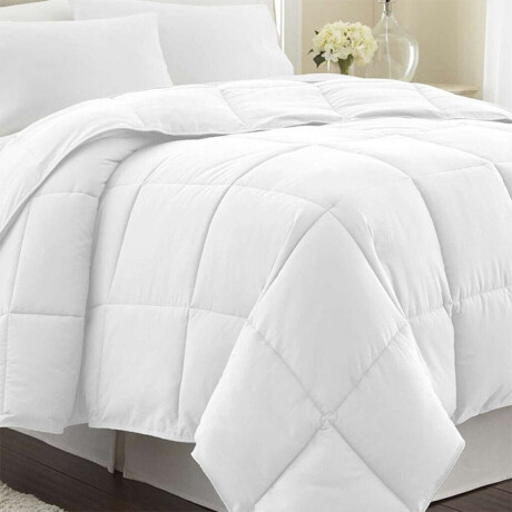 Acolchado de Plumas King Size Home Class Blanco