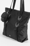 Shopper con monederos removibles negro