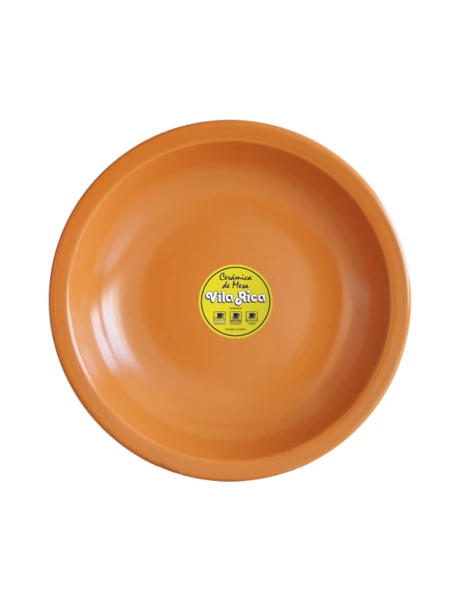 PLATO HONDO D21.9/H3.6CM TERRACOTA PLATO HONDO D21.9/H3.6CM TERRACOTA