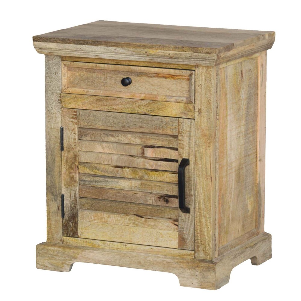 MESA DE LUZ MADERA-DE-MANGO MARRON 1C/1P JUN