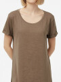 Remera Cordata Taupe / Mink / Vison