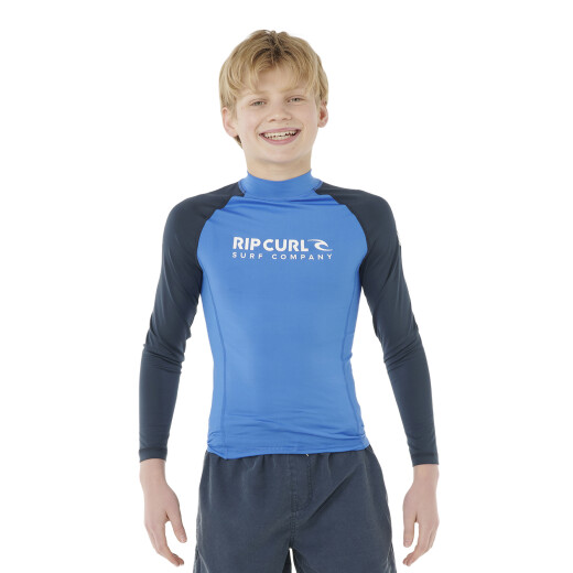 Lycra Rip Curl Shock Upf Niño - Azul Lycra Rip Curl Shock Upf Niño - Azul