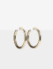 Aros Argollas Metal Argollas Metal Bold - Dorado