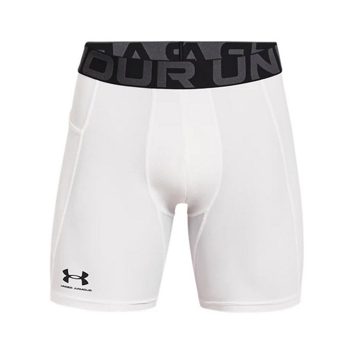 Calza Corta Under Armour HeatGear® - Blanco 