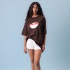 Remera Chill Peel Marrón
