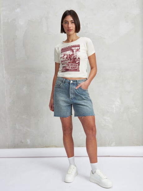 REMERA ZUMAQUE CRUDO