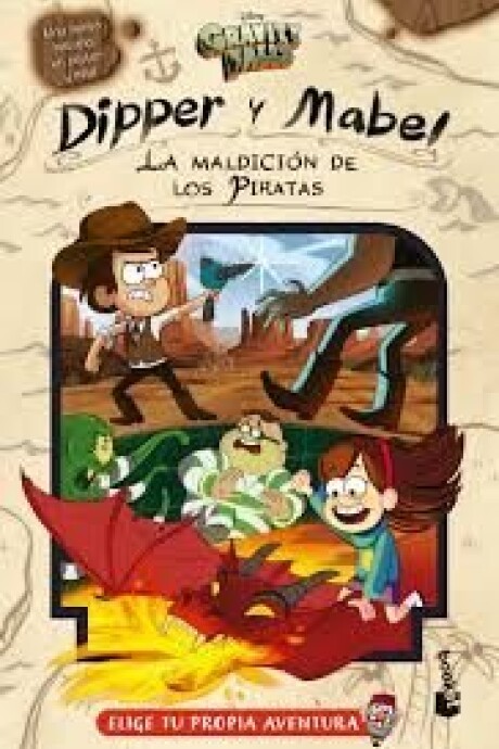 GRAVITY FALLS DIPPER Y MABEL - LA MALDICION DE LOS PIRATAS GRAVITY FALLS DIPPER Y MABEL - LA MALDICION DE LOS PIRATAS