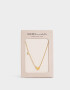 Collares Cortos Acero quirúrgico Collar Corto Acero Quirurgico - Dorado