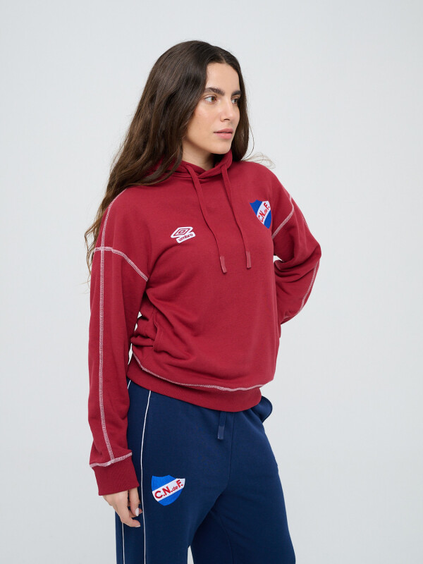 Canguro Iris Nacional Mujer Beige, ordeaux