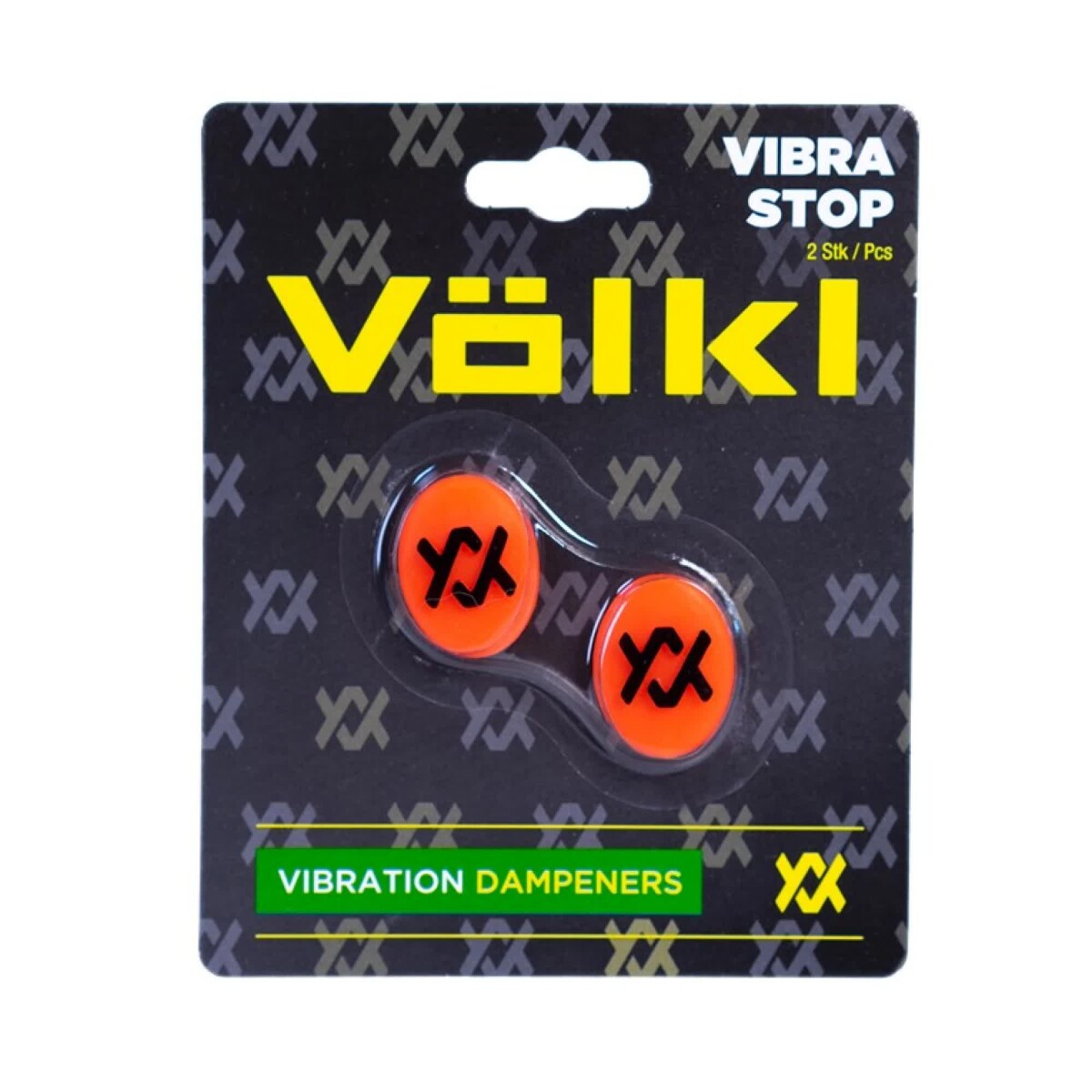 Antivibrador Volkl VibraStop Pack x2 - Rojo/ Negro 