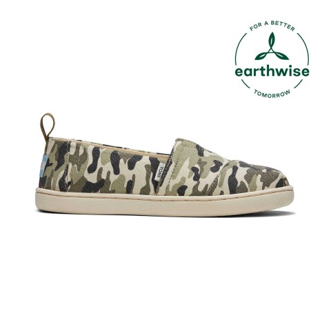 Youth Alpargata Dirty Camo - Niños Olive