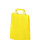 Bolsa lisa acuario 22x10x30 cm AMARILLO