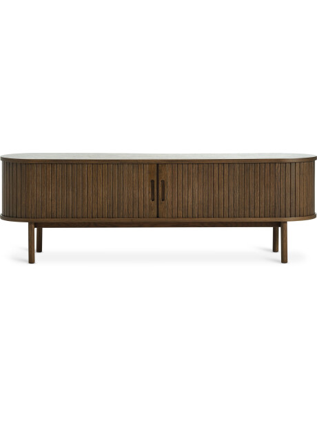 Mueble TV LYNGVIG 160cm 2 puertas persi roble osc Mueble TV LYNGVIG 160cm 2 puertas persi roble osc