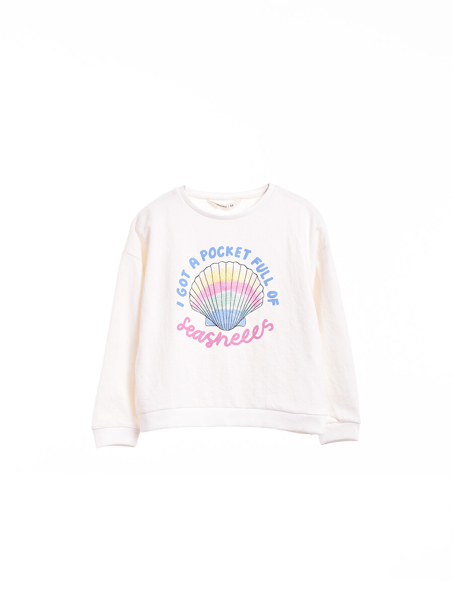 BUZO CADENCIA - OFF WHITE 