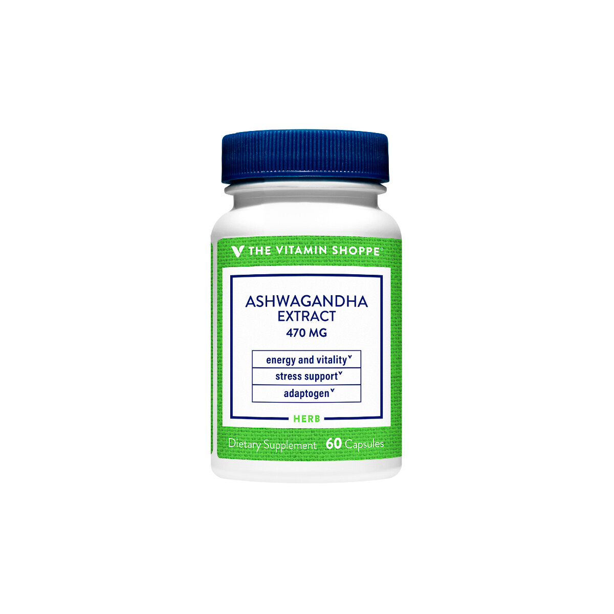 ASHWAGANDHA EXTRACT 470 MG. VIT. SHOPPE 