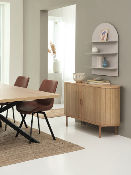 Aparador LYNGVIG 120cm 2 puertas persiana roble nat Aparador LYNGVIG 120cm 2 puertas persiana roble nat