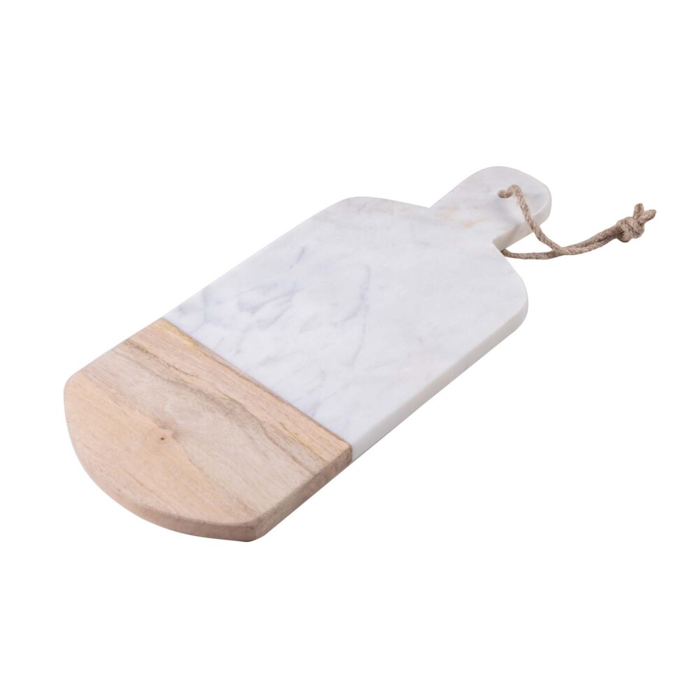 TABLA MÁRMOL MADERA-Y-MARMOL NATURAL-BEIGE 8672, BLANCO/NATURAL