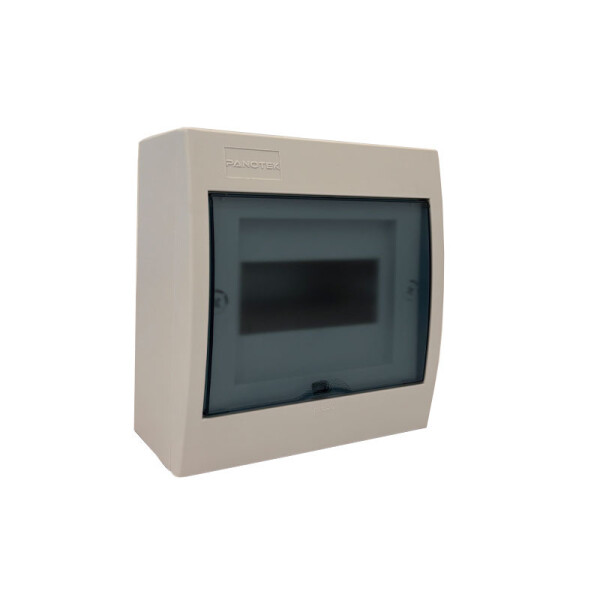 Tablero exterior 6 módulos c/puerta fumé CAJ00066