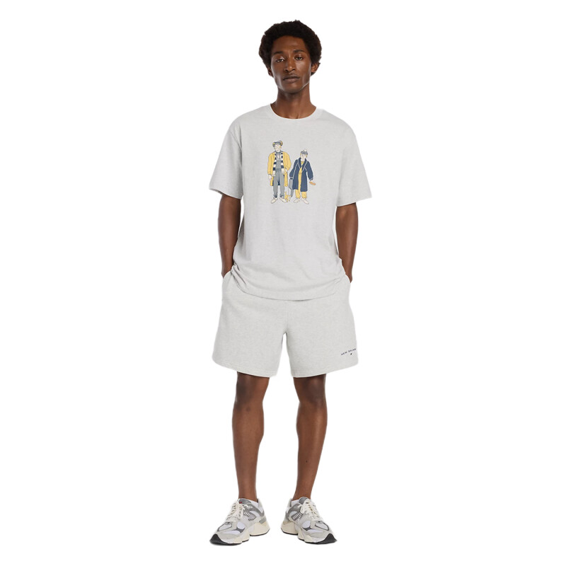 Remera New Balance Athletics Never Age - Gris Remera New Balance Athletics Never Age - Gris